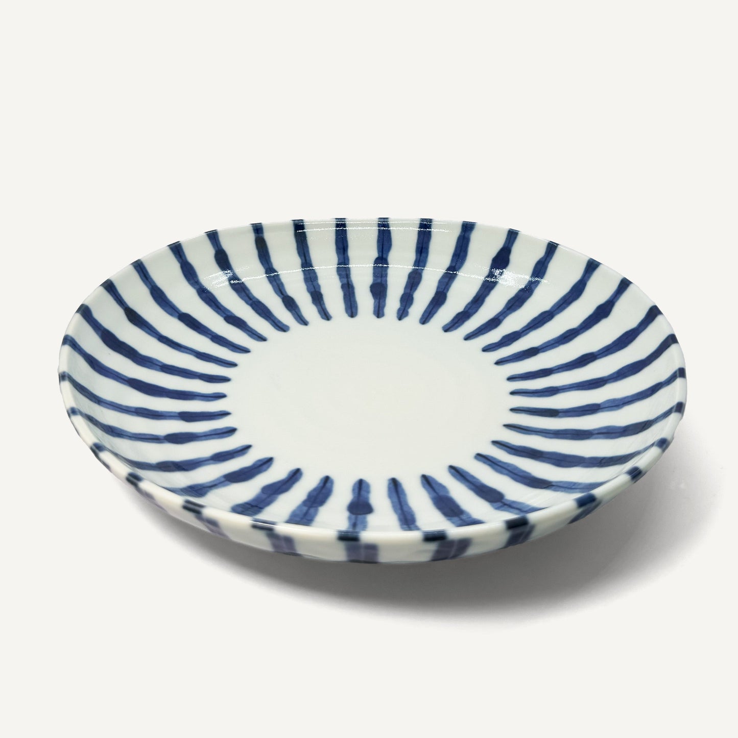 Handcrafted Blue Radiance Plate