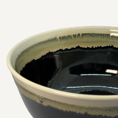 Minoyaki Drip Glaze Bowl