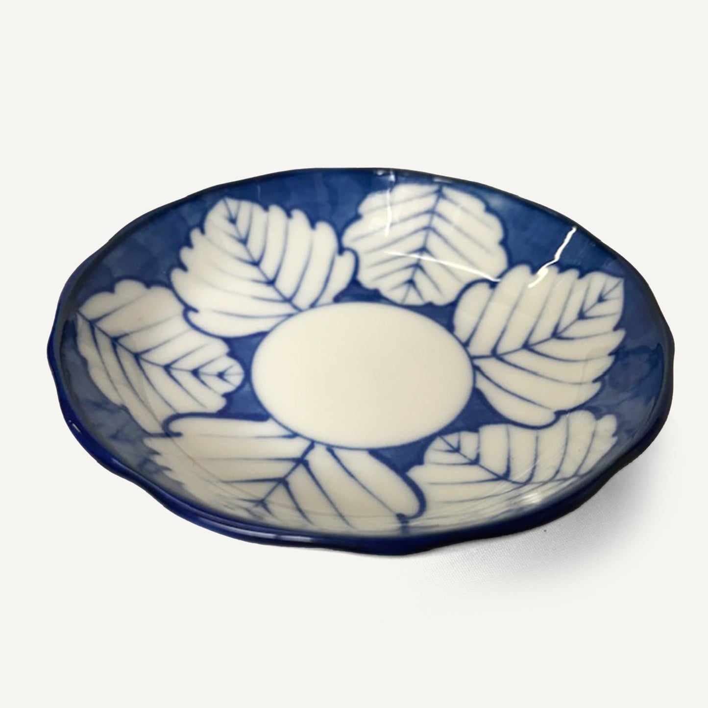 Blue Leaf Harmony Plate